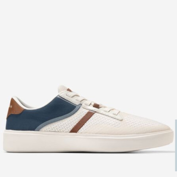 Men's Cream and Brown Cole 8.5 Med Sneakers B1 - Picture 12 of 12